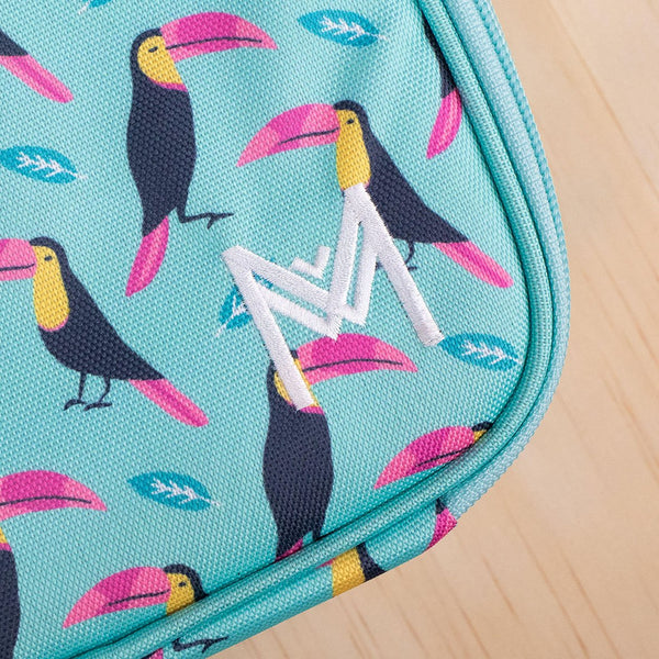 MontiiCo Large Insulated Lunch Bag - Toucan