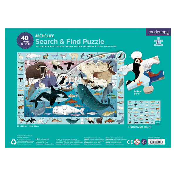 Arctic Life - Search and Find Puzzle