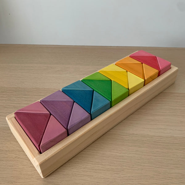 Block Tray - Triangles