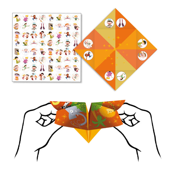 Djeco Origami - Bird Game Origami Djeco Rata and Roo