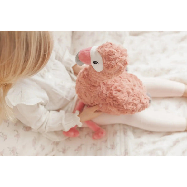 Francesca the Flamingo Weighted Buddy Mindful and Co Kids Rata and Roo