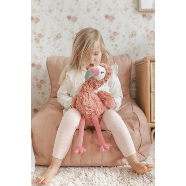 Francesca the Flamingo Weighted Buddy Mindful and Co Kids Rata and Roo