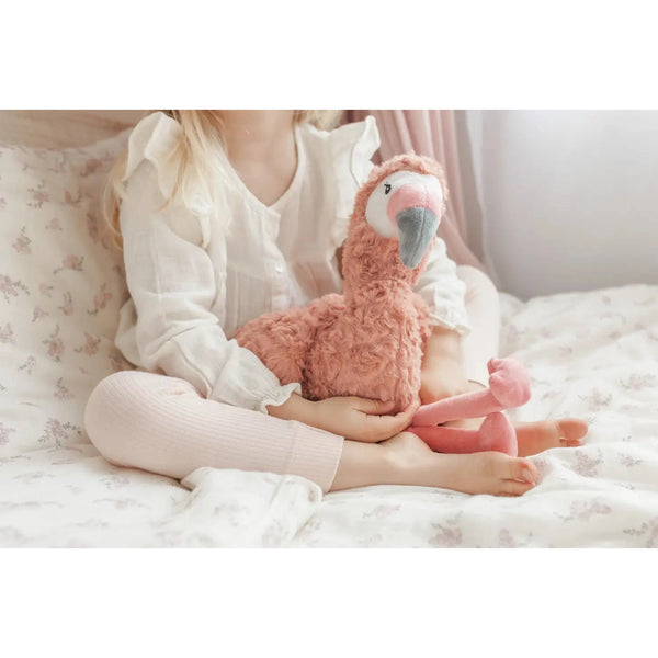 Francesca the Flamingo Weighted Buddy Mindful and Co Kids Rata and Roo