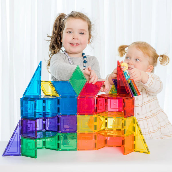 Learn & Grow Magnetic Tiles - 36 Piece Geometric Pack Learn and Grow Toys Rata and Roo