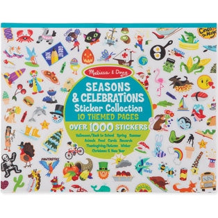 M&D Sticker Collection - Seasons & Holidays Melissa & Doug Rata and Roo