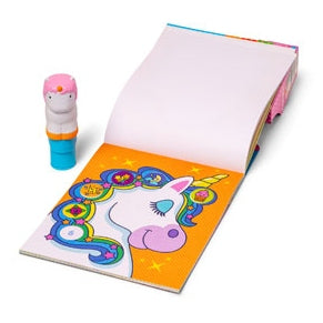 M&D Sticker WOW! Unicorn Activity Pad Set Melissa & Doug Rata and Roo