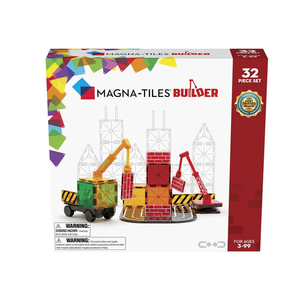 Magna-Tiles Builder - 32 Piece Set Magna-Tiles Rata and Roo