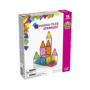 Magna-Tiles Stardust - 15 Piece Set Magna-Tiles Rata and Roo