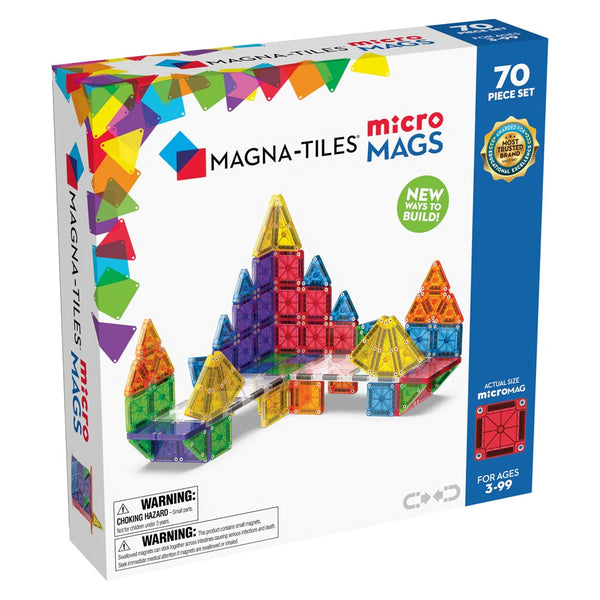 Magna-Tiles microMags - 70 Piece Set Magna-Tiles Rata and Roo