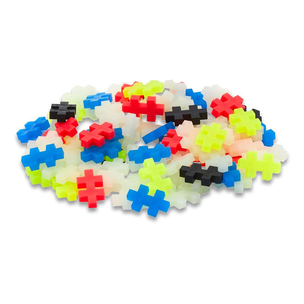 Plus Plus Tube - Glow in the Dark Mix 100pcs Plus Plus Rata and Roo