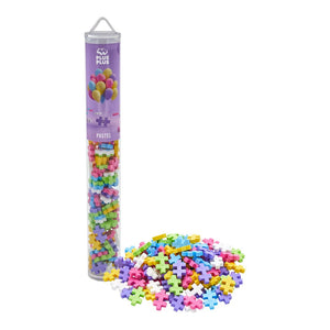 Plus Plus Tube - Pastel Mix 100pcs Plus Plus Rata and Roo