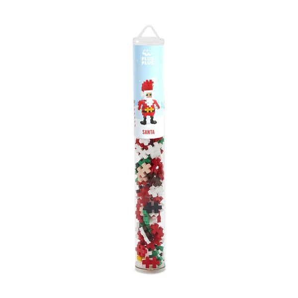 Plus Plus Tube - Santa 100pcs Plus Plus Rata and Roo