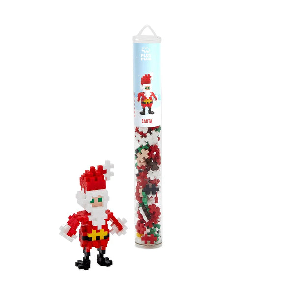 Plus Plus Tube - Santa 100pcs Plus Plus Rata and Roo