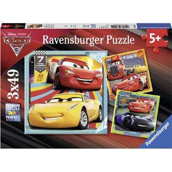 Ravensburger - Disney Cars 3 Collection 3 x 49piece Ravensburger Rata and Roo