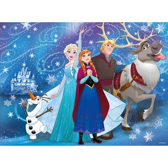 Ravensburger - Disney Frozen Glittery Snow 100pc Ravensburger Rata and Roo