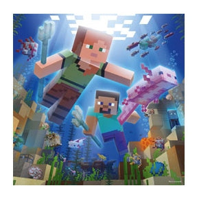 Ravensburger - Minecraft Biomes 3x49piece Ravensburger Rata and Roo