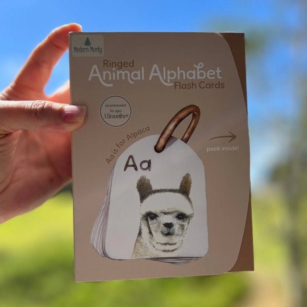 Ringed - Animal Alphabet Flash Cards