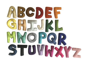 Felt Alphabet - Rainbow