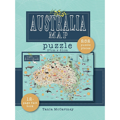 Australia Map Puzzle Explore Rata and Roo