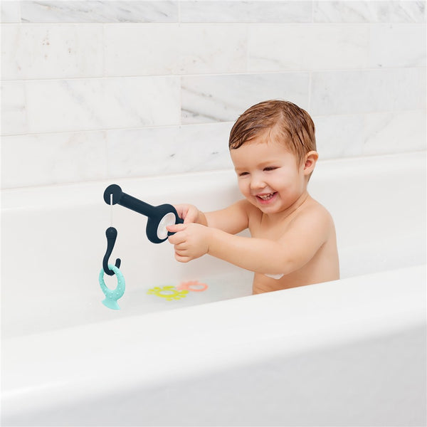 Boon Cast Fishing Pole Bath Toy Boon Rata and Roo