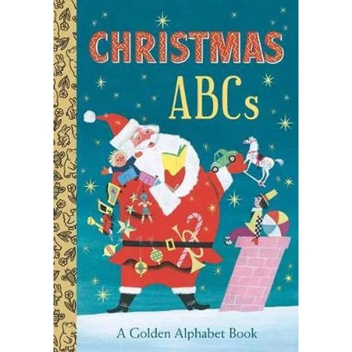 Christmas ABCs - A Golden Alphabet Book Golden Book Rata and Roo