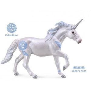 CollectA - Blue Unicorn Stallion CollectA Rata and Roo