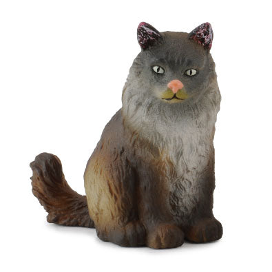 CollectA - Norwegian Forest Cat sitting CollectA Rata and Roo