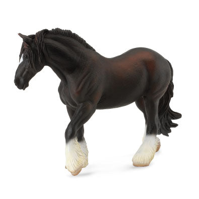 CollectA - Shire Horse Mare Black CollectA Rata and Roo