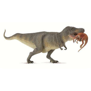 CollectA - T-Rex with Prey Struthiomimus CollectA Rata and Roo