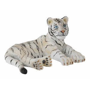 CollectA - White Tiger Cub Lying CollectA Rata and Roo