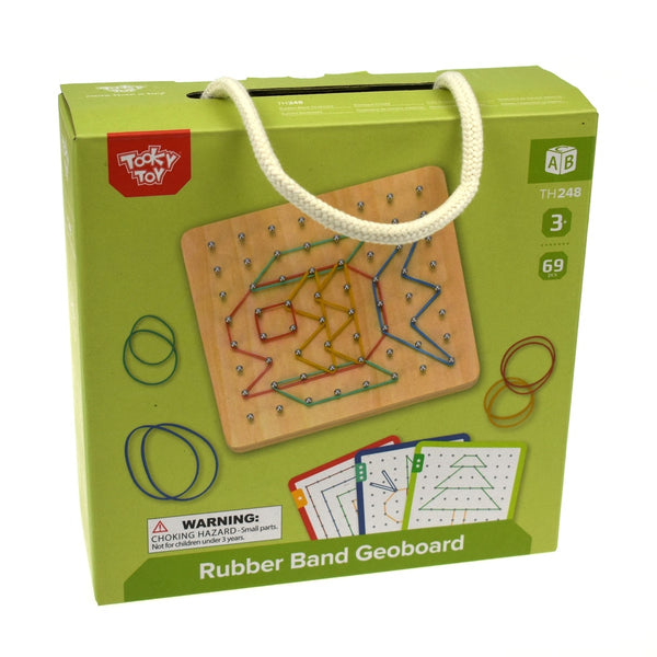 Creative Geoboard - Pattern Puzzle Game Tooky Toy Rata and Roo