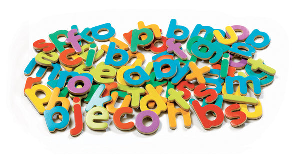 Wooden Magnetic Lower Case Letters