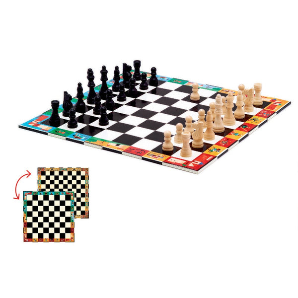 Djeco Chess & Checkers Djeco Rata and Roo