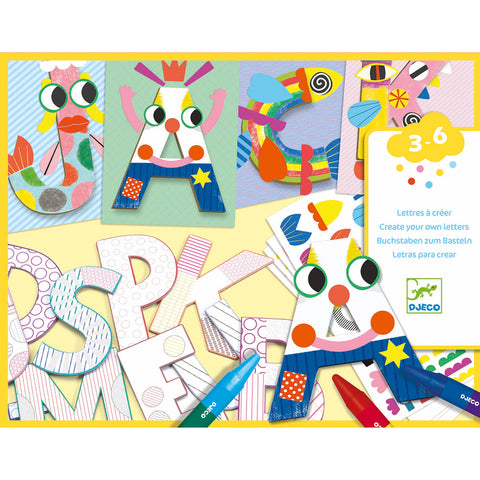 Djeco Create Shape Letters Djeco Rata and Roo