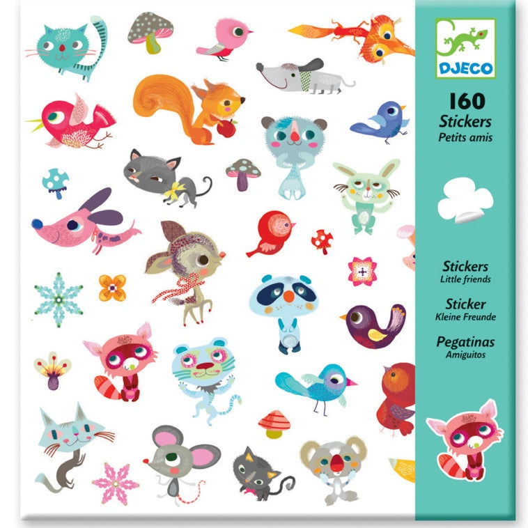 Djeco Small Friends Stickers Djeco Rata and Roo