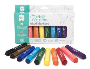 First Creations Maxi Markers - 10 Pack