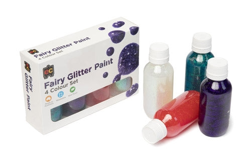 Fairy Glitter Paint 100ml Set of 4