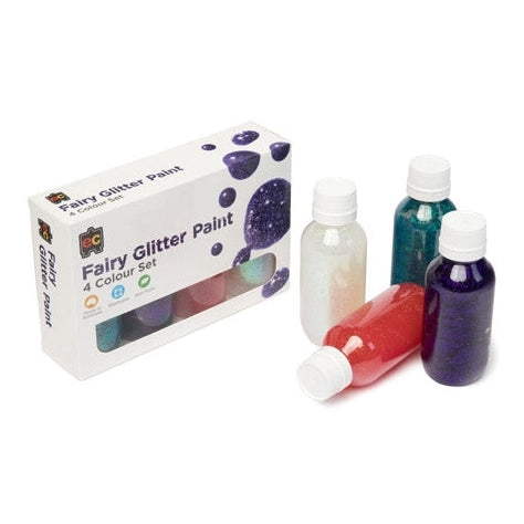 Fairy Glitter Paint 100ml Set of 4 EdColours Rata and Roo