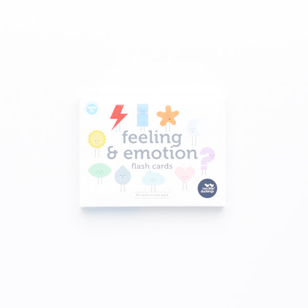 Feelings and Emotions Flash Cards Two Little Ducklings Rata and Roo