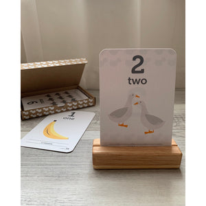 Flash Card Holder - Two Tone Rata & Roo Toys Rata and Roo