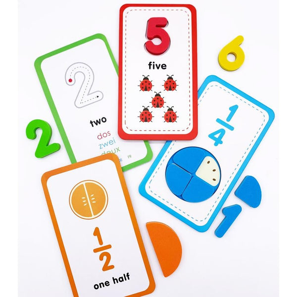 Flashcards & 123 Magnetic Numbers Curious Columbus Rata and Roo