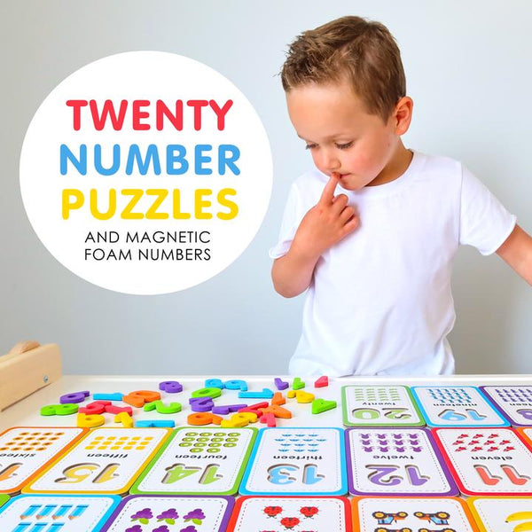 Flashcards & 123 Magnetic Numbers Curious Columbus Rata and Roo