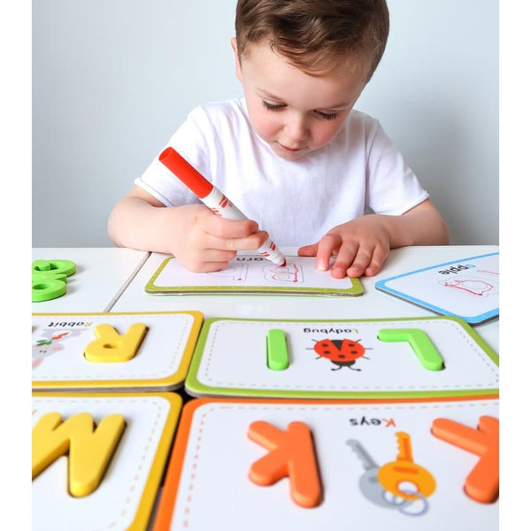 Flashcards & ABC Magnetic Letters Curious Columbus Rata and Roo