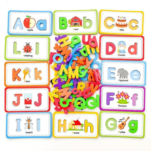 Flashcards & ABC Magnetic Letters Curious Columbus Rata and Roo