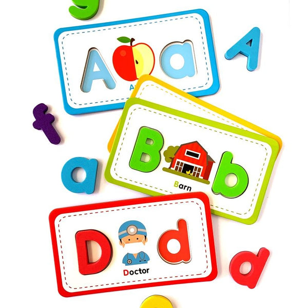 Flashcards & ABC Magnetic Letters Curious Columbus Rata and Roo