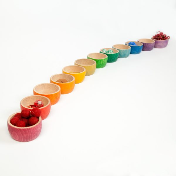 Grapat Coloured Bowls 12 Pieces Grapat Rata and Roo