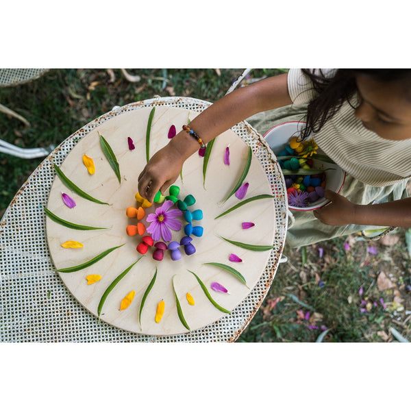 Grapat Mandala Little Rainbow Mushrooms Grapat Rata and Roo