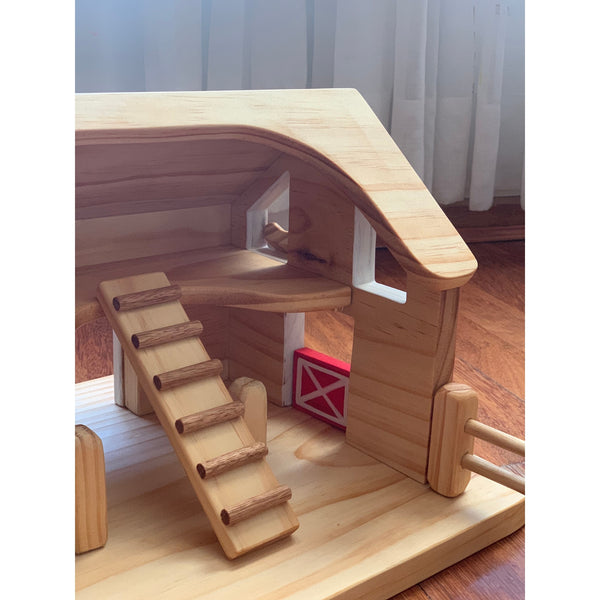 Handmade Wooden Nursery Barn Rata and Roo Rata and Roo