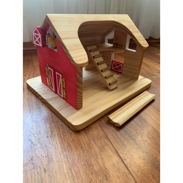 Handmade Wooden Nursery Barn Rata and Roo Rata and Roo