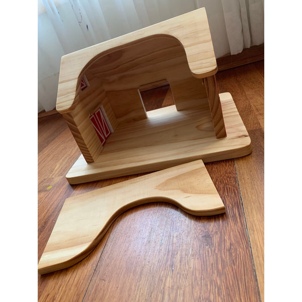 Handmade Wooden Nursery Barn Rata and Roo Rata and Roo